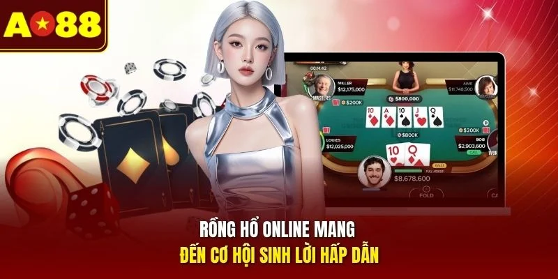 Rồng Hổ online mang đến cơ hội sinh lời hấp dẫn